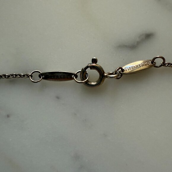 Tiffany & Co 16" sterling silver Elsa Peretti necklance. - Picture 6 of 6